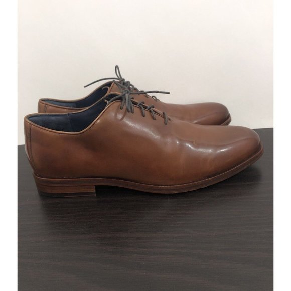 Cole Haan Mens Washington Grand Wholecut Oxford British Tan Leather Color Sze 11 main image 6